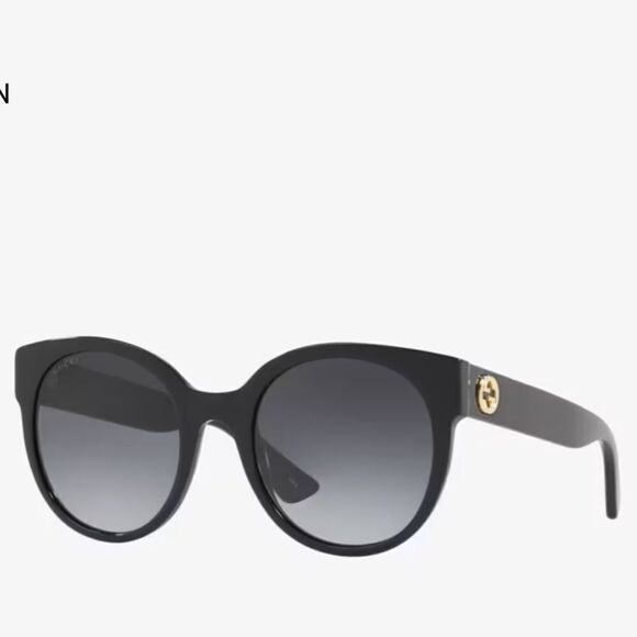 NEW Gucci GG0035SN Acetate Cat Eye Sunglasses - Picture 1 of 5